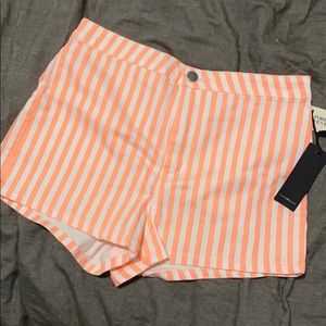 High Waist Neon Shorts F21 Size 30
